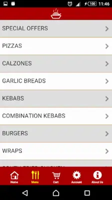 Costa Rica Pizza Sheffield android App screenshot 2