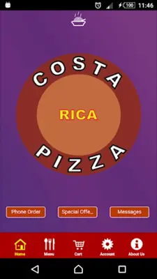 Costa Rica Pizza Sheffield android App screenshot 3